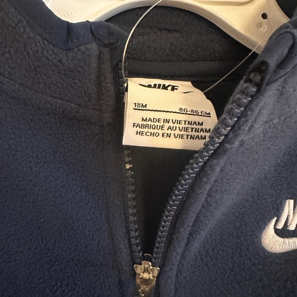 Nike Kids Navy NWT Fleece Set Outfit - Picture 5 of 7